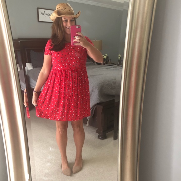 old navy waist defined dress
